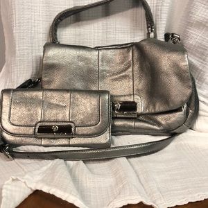 Coach purse and wallet